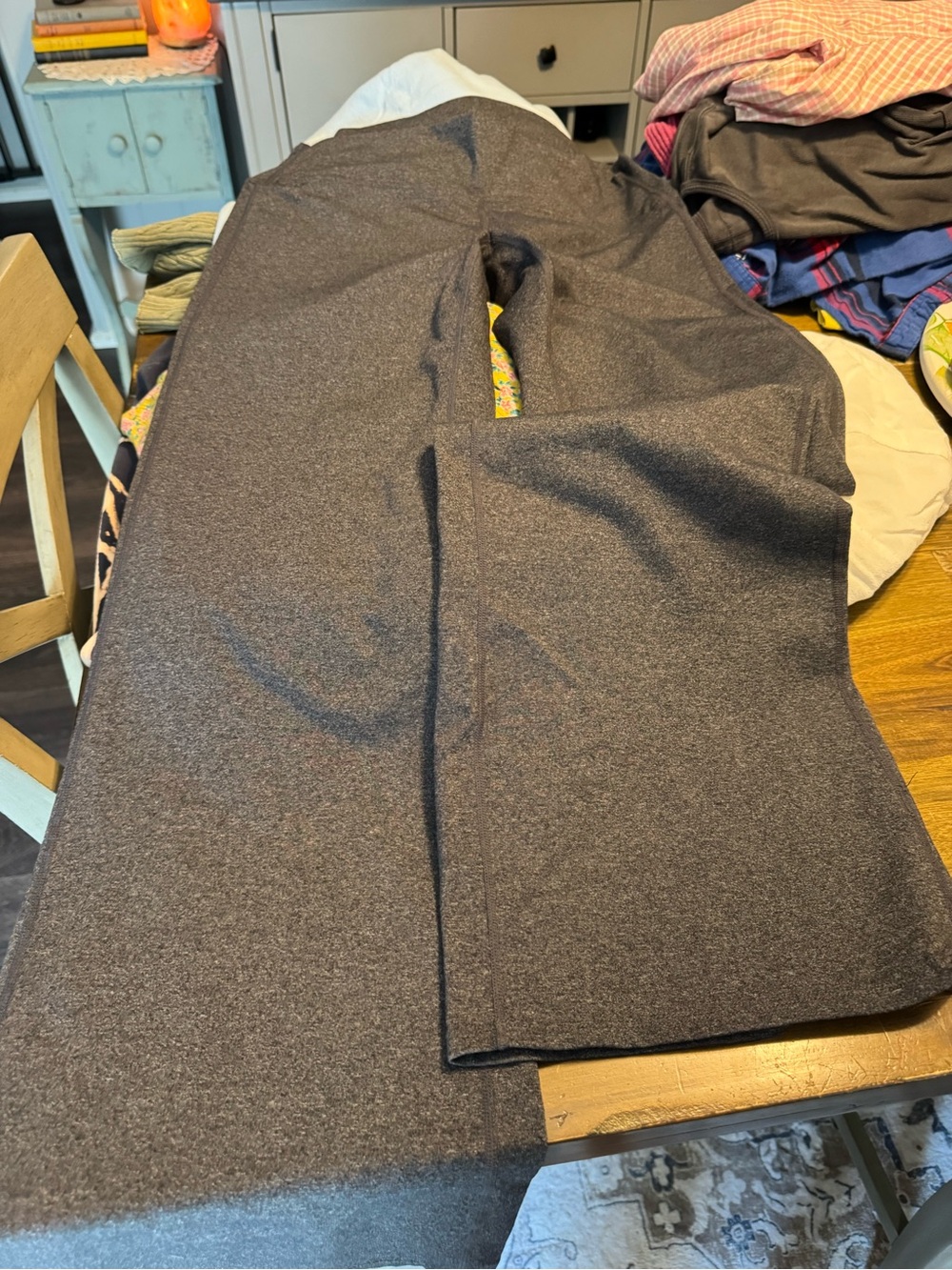 Athleta Dark Heather Gray Active Leggings
